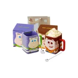 [Shopping Bag]Disney Mug (Buzz Lightyear+Woody The Sheriff)