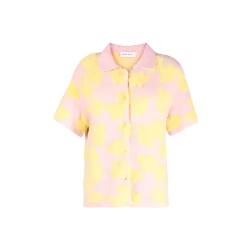 Mira Mikati 배색 여성 니트웨어