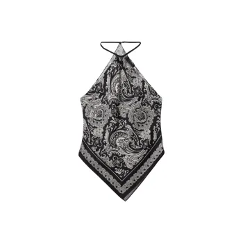 NILI LOTAN SS25 Camisole Women's Black