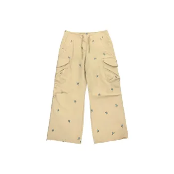 MeiHaoStore Cargo Pants Unisex Khaki