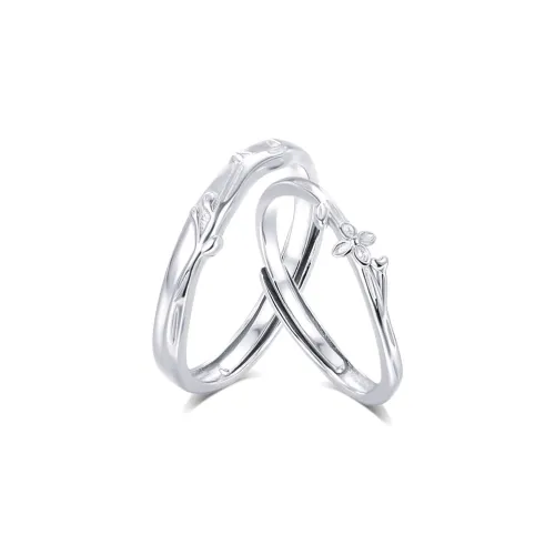 KUMET Sterling Silver Rings Unisex