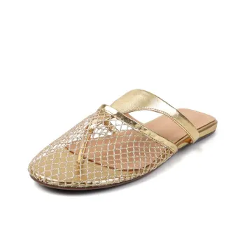 JIUXINGDAO Slip Resistant Closed Toe Slippers Women's
