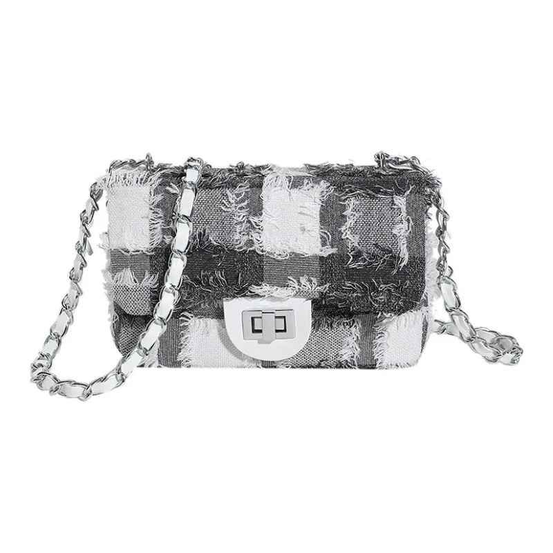 Meow In The Grass Canvas Bag, Crossbody Bag, Shoulder Bag Women's Multicolor-14