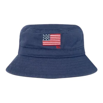 Polo Ralph Lauren Cotton Bucket Hats Kids' Marine Blue