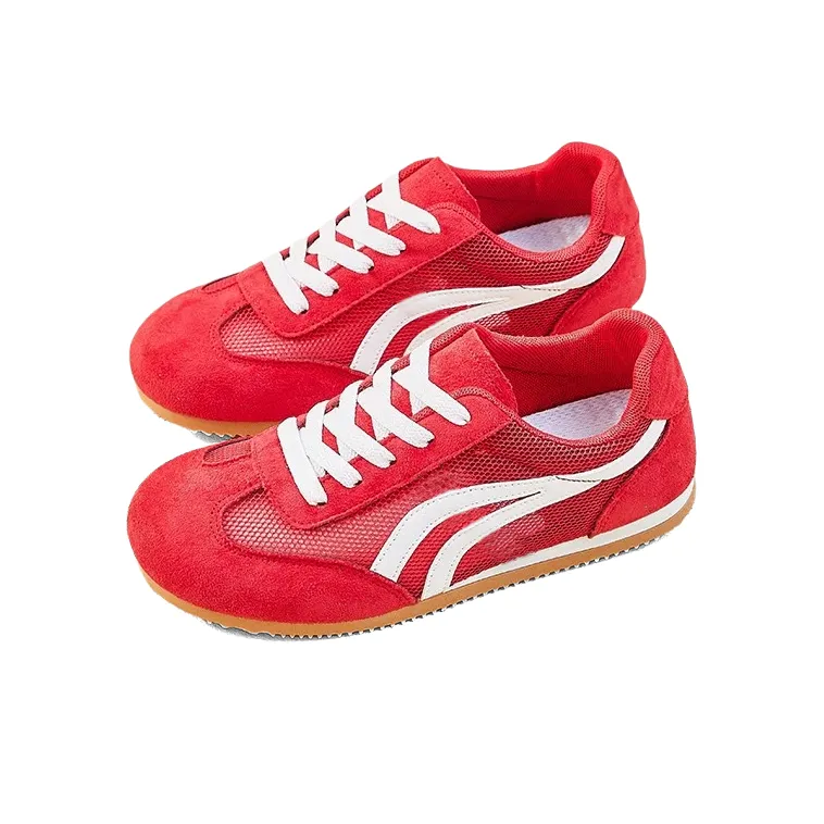WJA Cushioning Abrasion Resistant Lightweight Slip Resistant Low Top Skateboard Shoes Women's-0