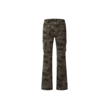WELTER EXPERIMENT Jeans Unisex Camouflage[High Quality]