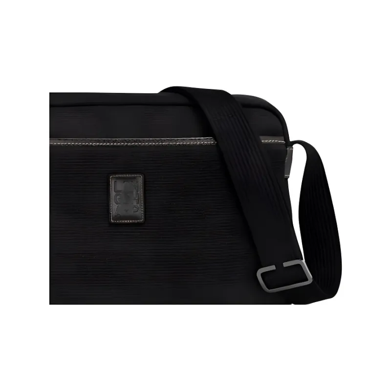 LONGCHAMP Boxford Polyester Camera Bag, Shoulder Bag Medium Size Unisex Black-4