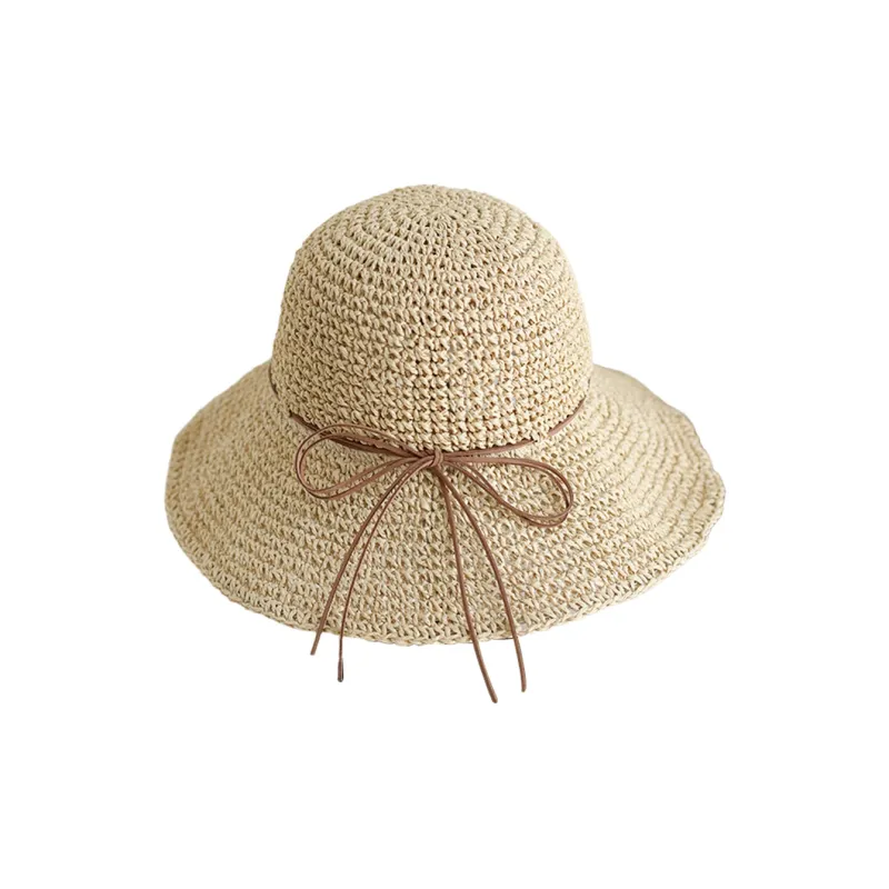 Youyoulan Straw Woven Sun Protection Hats Women's-3