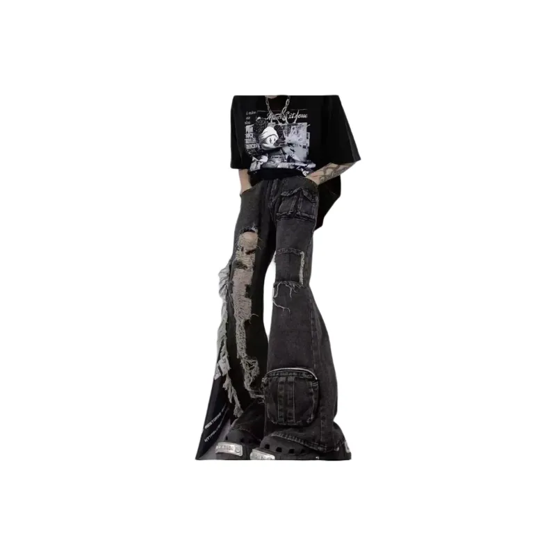 HAPPY PARTY Jeans Unisex Black-0