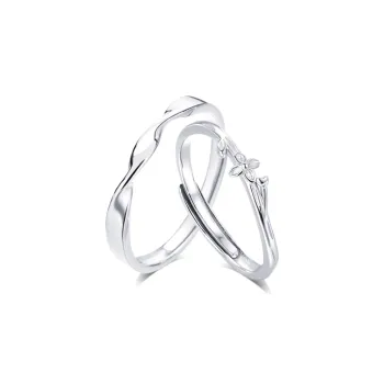 KUMET 999 Fine Silver Rings Unisex