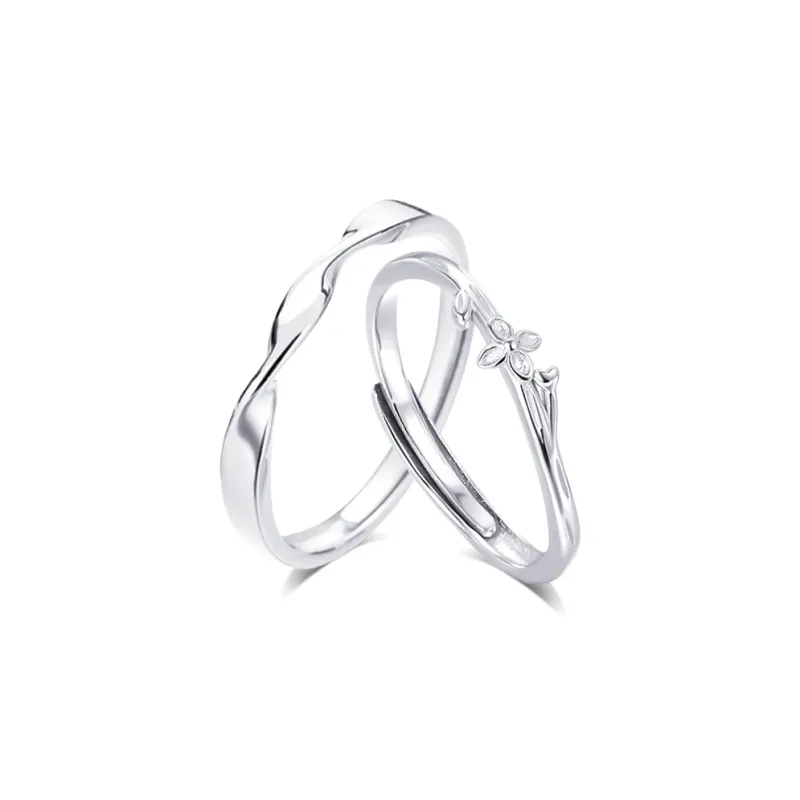 KUMET Sterling Silver Rings Unisex-0