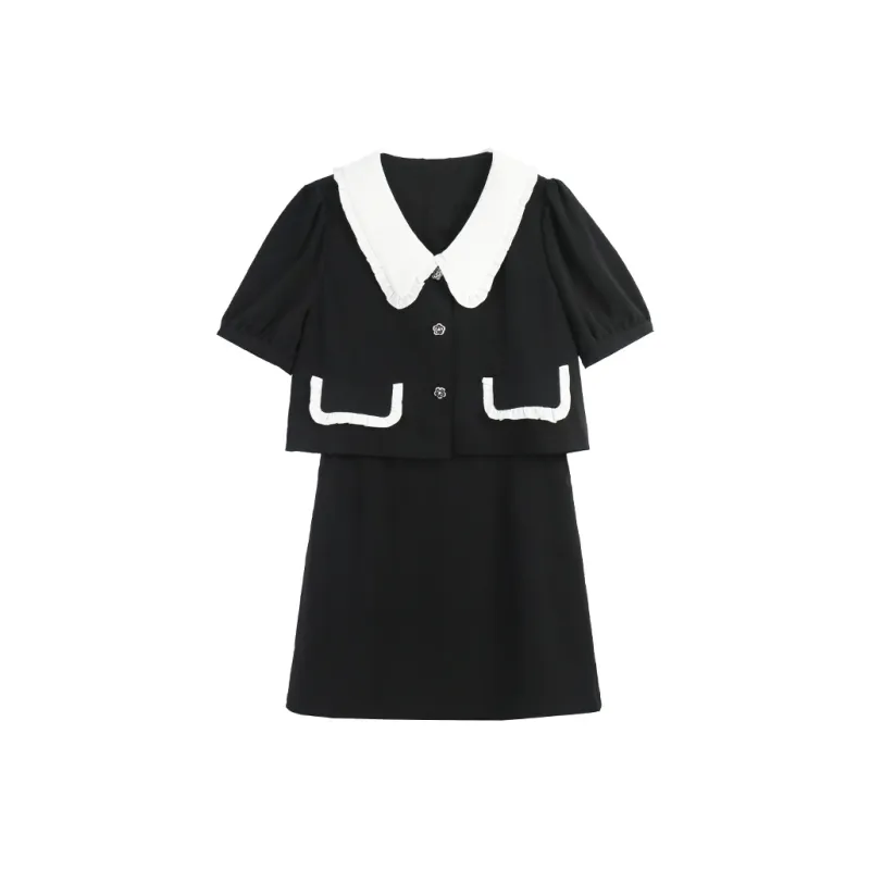 OZVO Two Piece Skirt Sets Women's-0