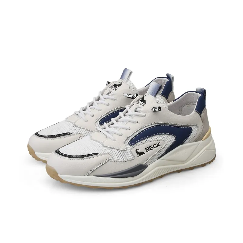BECK Cushioning, Slip Resistant, Abrasion Resistant, Breathable, Lightweight Coverage Low Top Casual Shoes Unisex-7