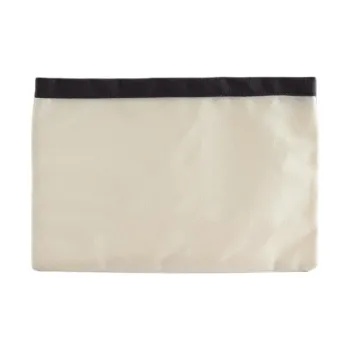 ZARA Polyester Toiletry Bag Tubas Unisex Light Beige Yellow