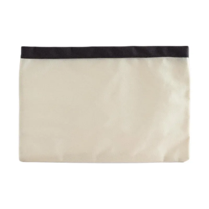 ZARA Polyester Toiletry Bag Tubas Unisex Light Beige Yellow-0