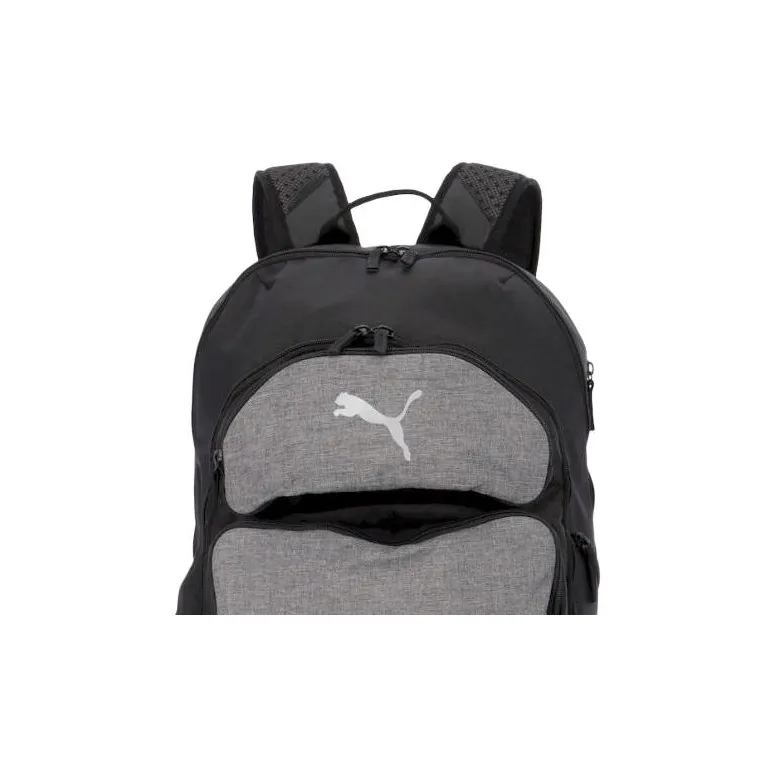 PUMA Polyester Backpack Unisex Black & Medium Gray-4