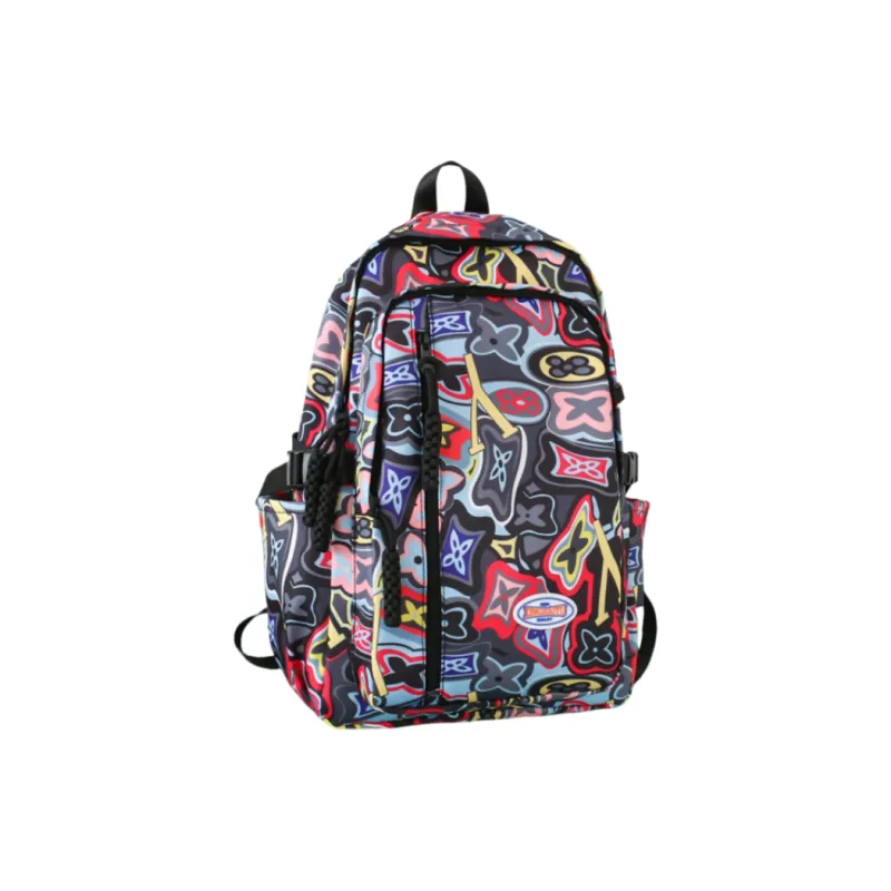 Vack Nylon Backpack Women's Multicolor-0