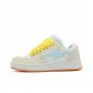 Cream Blue (Yellow Shoelaces)