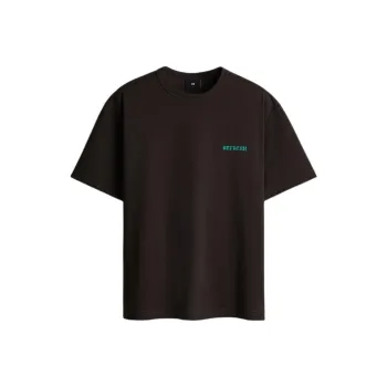 H&M T Shirts Unisex Brown