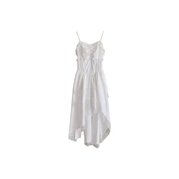 ABCMININ Slip Dresses Women's White