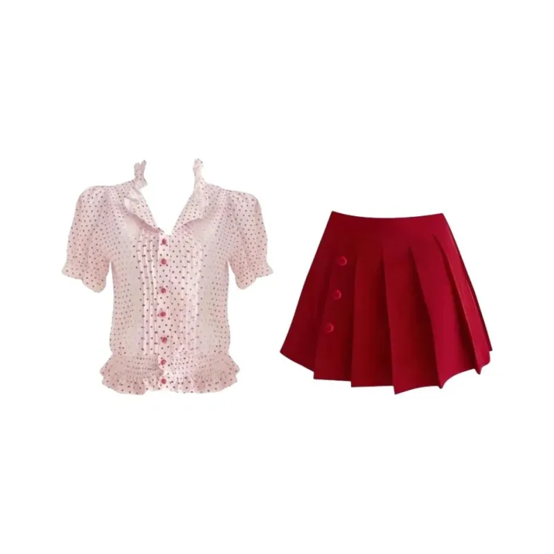SKYA Two Piece Skirt Sets Women's-0
