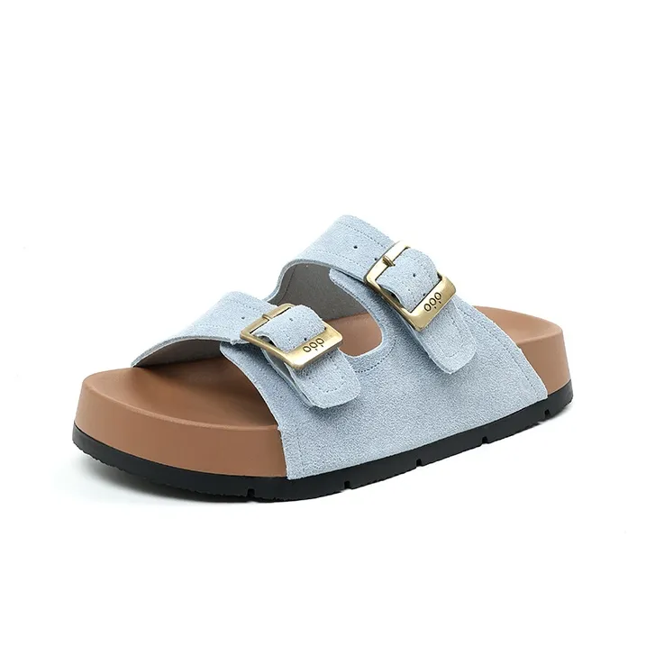 OPP Rubber Massage Slide Slippers Women's-11