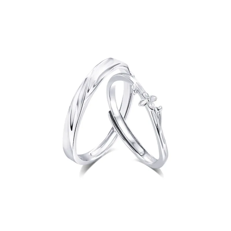 KUMET Sterling Silver Rings Unisex-0