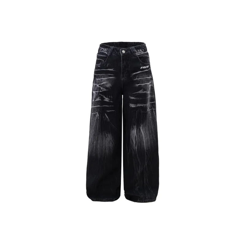 SOIE Jeans Unisex Black-1
