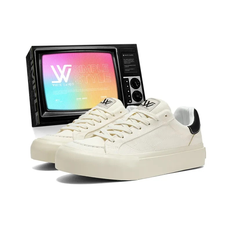 White Sands Low Top Skateboard Shoes Men's-17