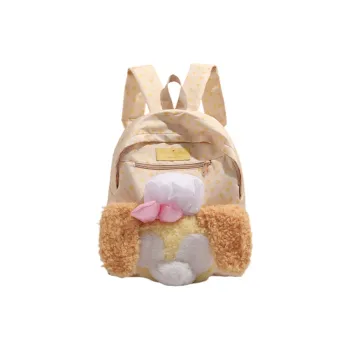DCLOUD Nylon Backpack Unisex Yellow