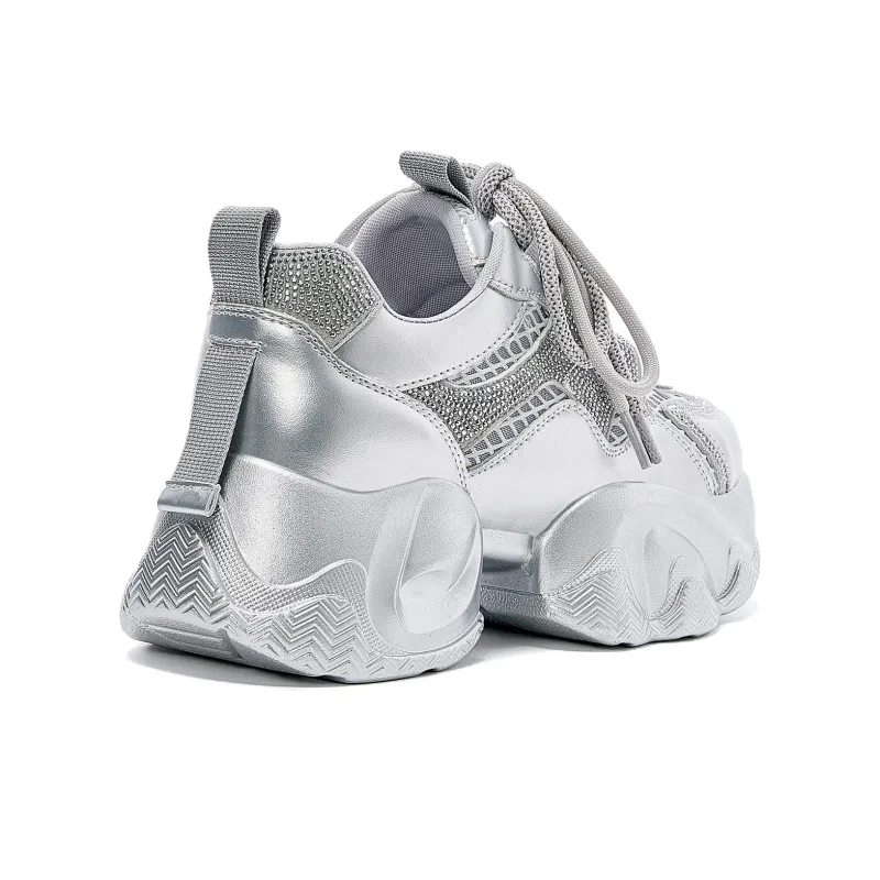 DAPHNE Low Top Chunky Sneakers Women's-2