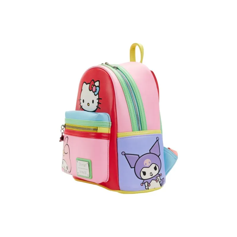 Sanrio Loungefly Collaboration PU Backpack Mini Women's Multicolor-1