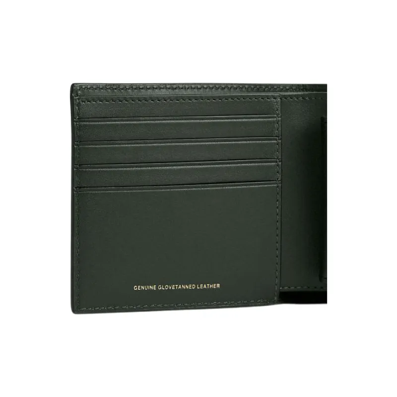 COACH 3 IN 1 Wallet Glove Tanning Coin Purse Wallet Men's Green-4