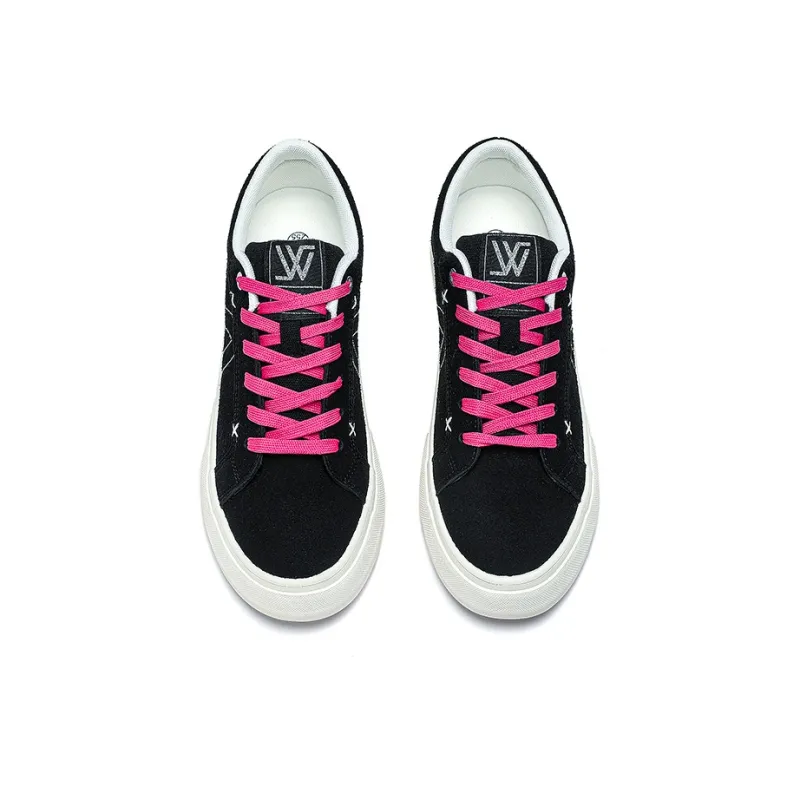 OUGLEMEN Coverage, Slip Resistant, Balance, Lightweight, Breathable Low Top Skateboard Shoes Unisex-8