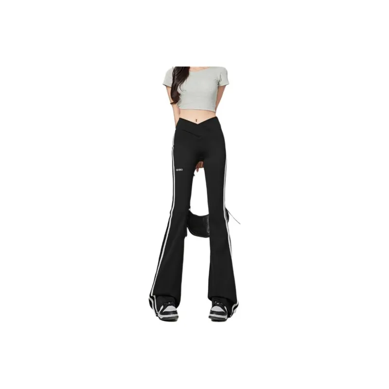 FOREVER 21 Yoga Pants Women's Black-0