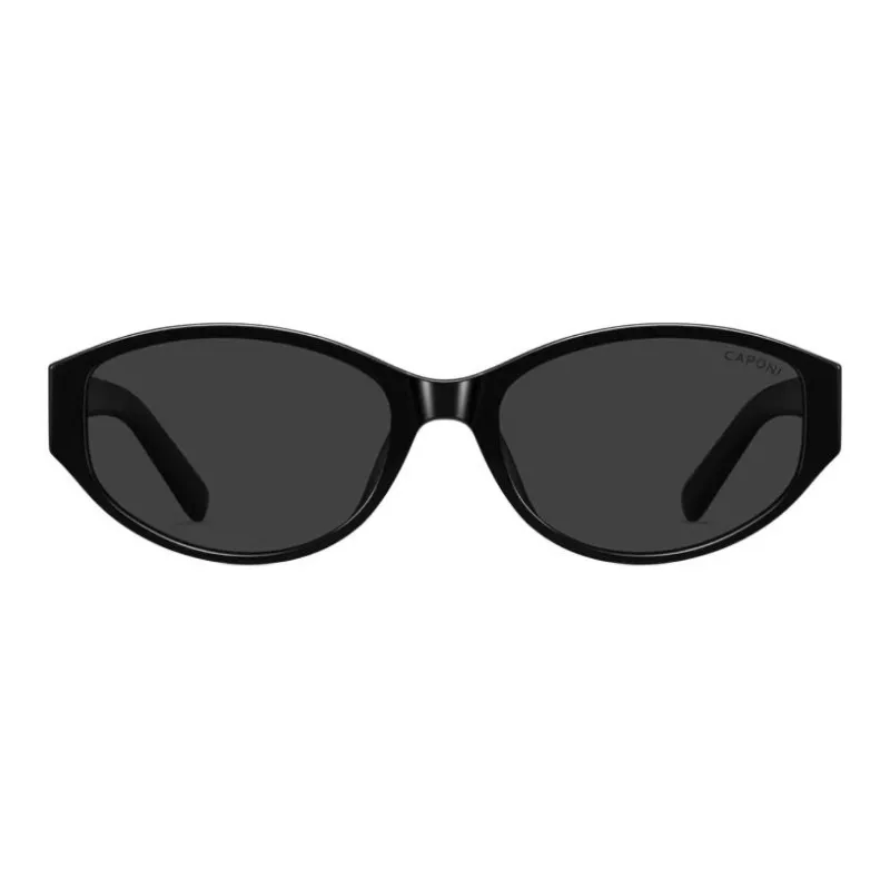 CAPONI TR/Memory Plastic EMS Irregular Shape Sunglasses Unisex Multicolor-1