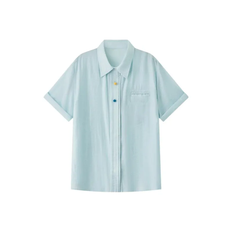 SHUXI Shirts Women's Mint Mambo-0