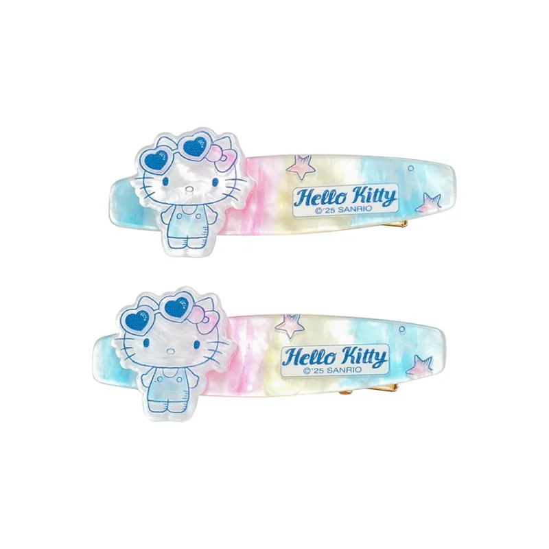Hello Kitty Sanrio Series Acrylic Hair Clips Women's-0