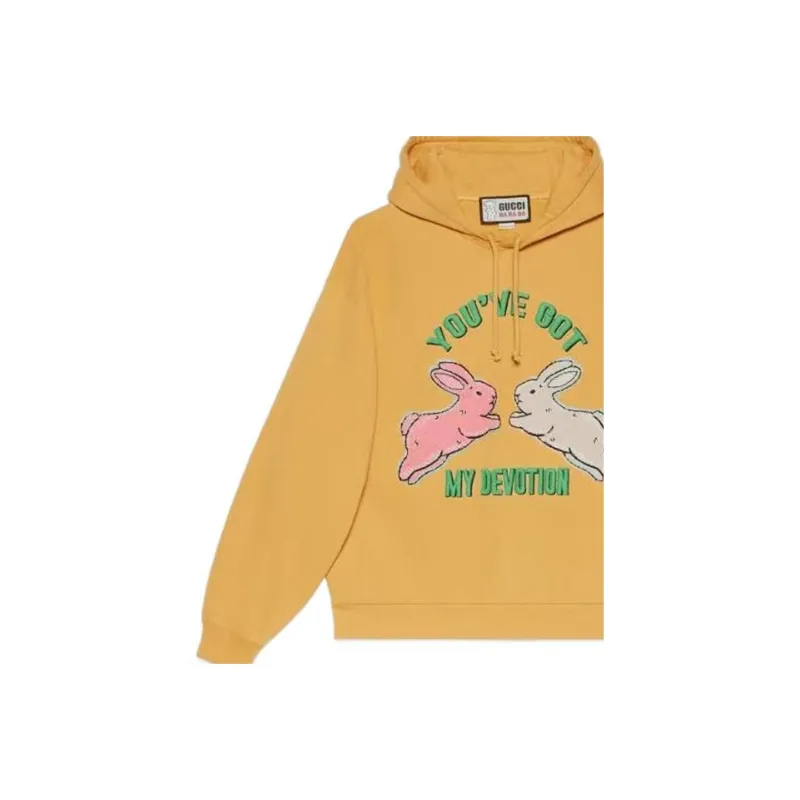 GUCCI x Harry Styles FW22 Sweatshirt Unisex Yellow-4