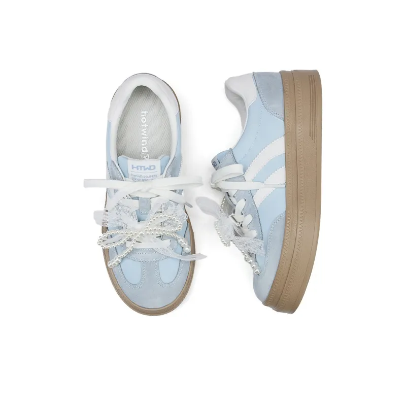 Hotwind Virtue Collection Ballet Style German Army Trainers Low Top Skateboard Shoes Women's-2
