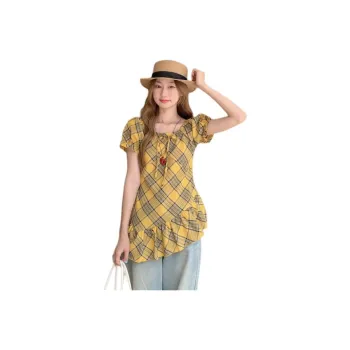 GOSO T Shirts Women's Yellow