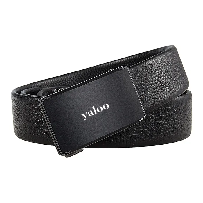 Yalu Cow Leather Belts Men's Width 3.5cm-1