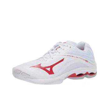 Mizuno Wave Lightning Z6 Anti Slip Wear Resistant Low Top Training Shoes Women's White