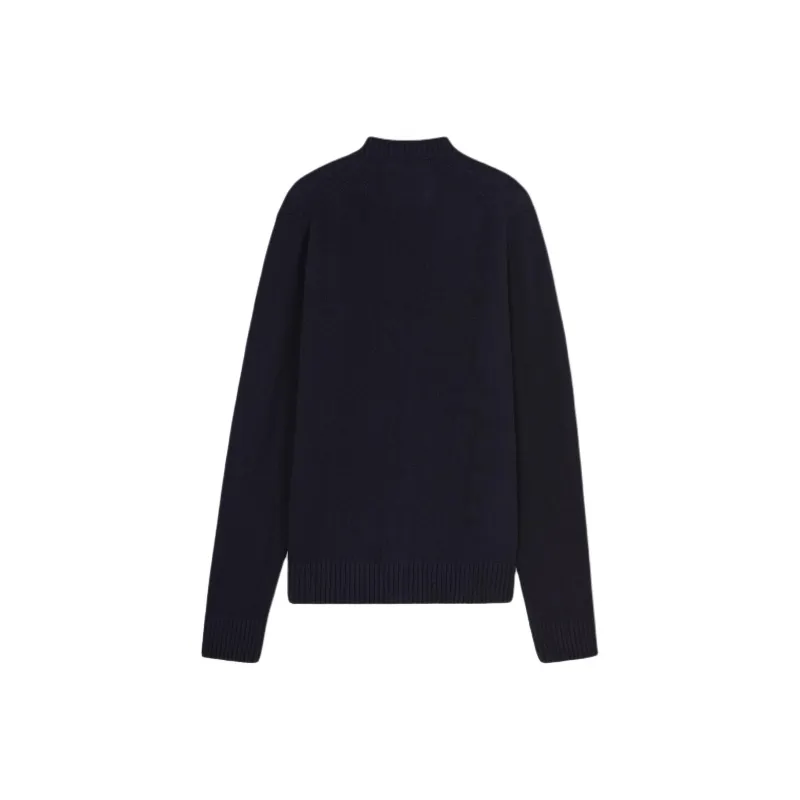 Maison Kitsune Knitwear Men's Marine Blue-1