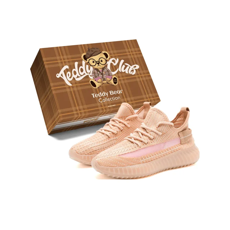 Teddy Bear Collection Cushioning, Slip Resistant, Breathable, Lightweight Low Top Casual Shoes Unisex-30