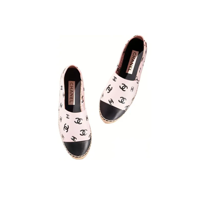 CHANEL Casual Single Shoes Women's Pink-2