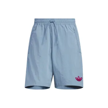 Adidas Originals TrefoilBadge Casual Shorts Men's Fantasy Gray
