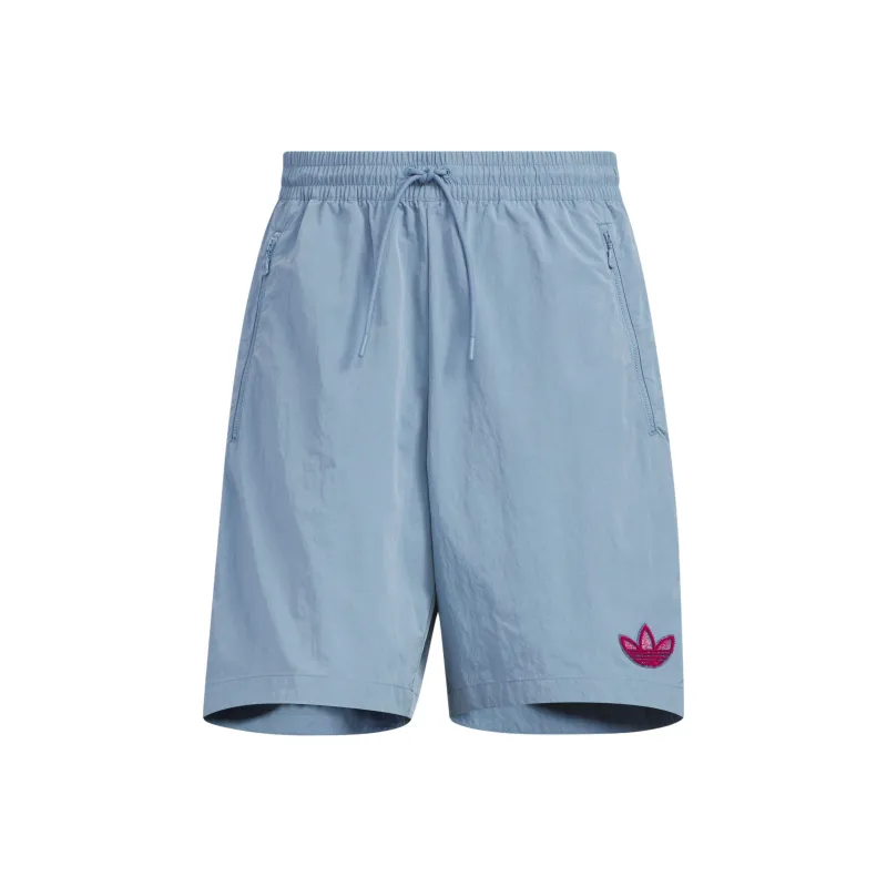 Adidas Originals TrefoilBadge Casual Shorts Men's Fantasy Gray-0