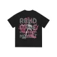 Black-Gray Text Pink Electric