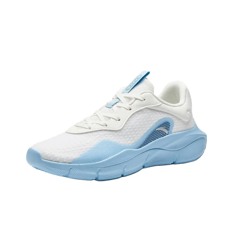 Anta Variety Training Collection Slip Resistant And Breathable Low Top Training Shoes Men's White Blue-2